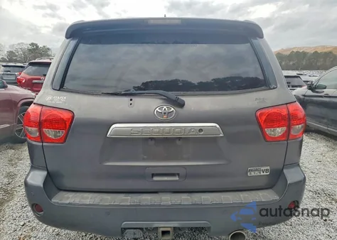 2011 Toyota Sequoia Limited from USA, damaged, VIN 5TDKY5G19BS033477